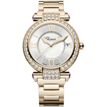 Chopard Imperiale Mother of Pearl Diamond 18kt Rose Gold Ladies Watch 384241-5004