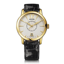 Chopard L.U.C. Classic Twin Automatic 18 kt Yellow Gold Men's Watch 161880-0001