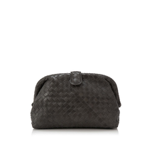 Bottega Veneta Ladies Clutch bag s Light Gray Bv Laur Os Dumplingclutch 471351 VCKI0 8522