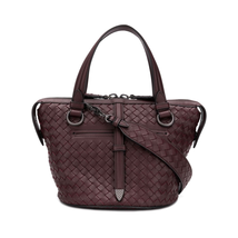 Bottega Veneta Ladies Leather Burgundy Bv Fashion Show 535263 V0016 2379