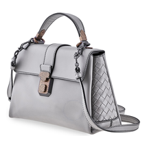 Bottega Veneta Piazza Bag Grey 498992 VALKD 1498