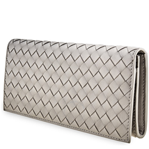 Bottega Veneta Men's Long Continental 9cc Wallet in Medium Gray 120697 V4651 1519
