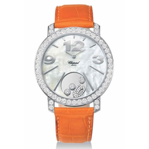 Chopard Happy Diamonds Mother of Pearl Diamond Dial Ladies Watch 207450-0001