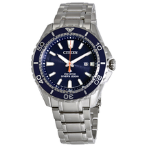 Citizen Promaster Diver Blue Dial Men's Stainless Steel Watch BN0191-55L