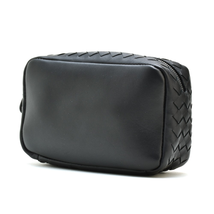 Bottega Veneta Ladies Cosmetic Case s Black Bv Cosm Medium Cosm Case 521348 V0053 1000