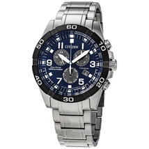 Citizen Brycen Perpetual Chronograph Blue Dial Men's Watch BL5558-58L