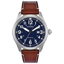 Citizen Chandler Military Eco-Drive Blue Dial Men's Watch BM6838-17L