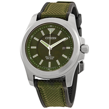 Citizen Promaster Tough Green Dial Green Fabric Men's Watch BN0211-09X