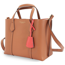 Tory Burch Perry Small Triple-Compartment Tote- Light Umber 56249-905