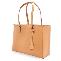 Tory Burch Robinson Textured Leather Tote- Cardamom 53063-900