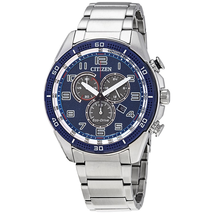 Citizen AR Chronograph Blue Dial Men's Watch AT2440-51L