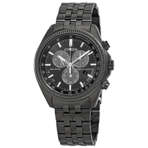 Citizen Brycen Perpetual Chronograph Black Dial Men's Watch BL5567-57E