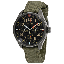 Citizen Chandler Multifunction Black Dial Men's Watch BU2055-16E
