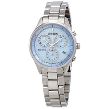 Citizen Chandler  Chronograph Blue Dial Ladies Watch FB1440-57L