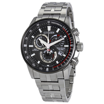 Citizen PCAT Dark Grey Dial Men's Chronograph Perpetual Calendar Watch AT4129-57H
