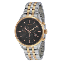 Citizen Sapphire Collection Eco-drive Black Dial Men's Watch AT2146-59E