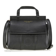 Tory Burch Block-T Mini Leather Satchel - Black 36777-009