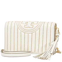 Tory Burch Fleming Mini White Crossbody Bag 56317-107