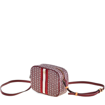 Tory Burch Gemini Link Mini Crossbody Bag- Royal Burgundy Gemini Link 57743-989