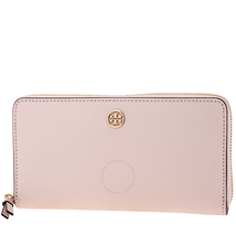 Tory Burch Robinson Zip Continental Wallet- Shell Pink 54448-652