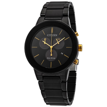 Citizen Axiom Black Dial Men's Watch AT2248-59E