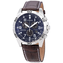 Citizen Brycen Chronograph Dark Blue Dial Men's Watch BL5551-06L