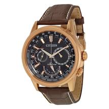 Citizen Calendrier Eco-Drive Black Dial Men's Watch BU2023-04E
