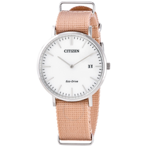 Citizen Eco-Drive Quartz White Dial Men's Watch AU1080-20A