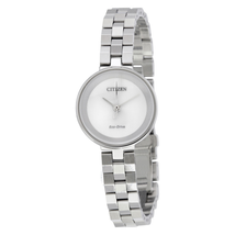 Citizen Silhouette Silver Dial Ladies Watch EW5500-81A