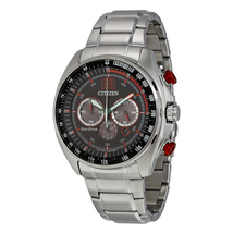 Citizen WDR Eco-Drive Black Dial Men's Watch CA4190-54E