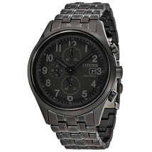 Citizen Chandler Black Dial Men's Chronograph Watch CA0625-55E