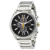 Citizen CTO Black Dial Men's Chronograph Watch CA0660-54E