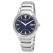 Citizen Eco-Drive Blue Dial Stainless Steel Men's Watch AW1550-50L
