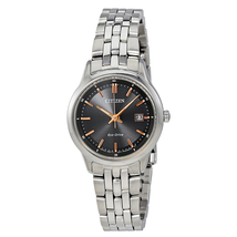 Citizen Sapphire Grey Dial Ladies Watch EW2400-58H