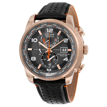 Citizen World Time A-T Grey Dial Men's Watch AT9013-03H