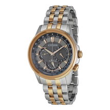 Citizen Calendrier Eco-Drive Dark Grey Dial Men's Watch BU2026-57H