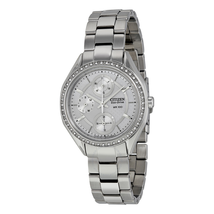 Citizen POV Eco-Drive White Dial Ladies Watch FD1060-55A