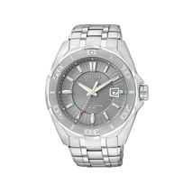 Citizen Signature Eco-Drive Grey Dial Stainless Steel Men's Watch BL1251-52H