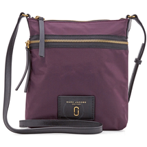 Marc Jacobs Biker Nylon Crossbody- Dark Violet M0012703-571