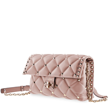Valentino Ladies Clutch bag Candy Stud Nude Clutch W Chain B0B83 NAP P45