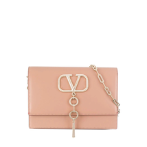 Valentino Small Leather VCase Shoulder Bag SW2B0E61XSZ GF9