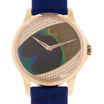 Corum Artisans Feather Watch 082.601.55 / 0001 Pl91 082.601.55/0001 PL91
