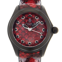 Corum Bubble Red Python Automatic Red Dial Unisex Watch 082.410.98/0335 PR01