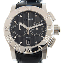 Corum Colomb Romulus Chronograph Automatic Black Dial Watch R984/03549