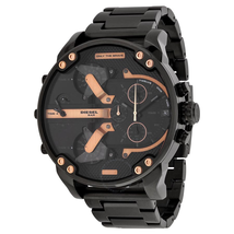 Diesel The Daddies Chronograph Four Time Zone Dial Men's Watch DZ7312
