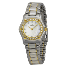 Ebel 1911 Mini White Dial Ladies Watch 1090910-9960P