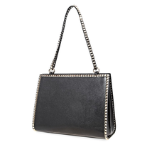 Valentino Rockstud Shoulder Bag- Black QW0B0C69KTQ-0NO