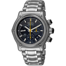 Ebel 1911 BTR Chronograph Steel Men's Watch 1215619