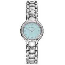 Ebel Beluga Mini Green Mother Of Pearl Dial Stainless Steel Laides Quartz Watch 9976411-49850