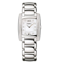 Ebel Brasilia Mother of Pearl Diamond Stainless Steel Ladies Watch 1215897